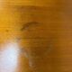 Meuble vintage en bois (commode, meuble TV) avec cadre noir