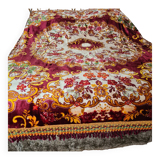 Vintage velvet bedspread
