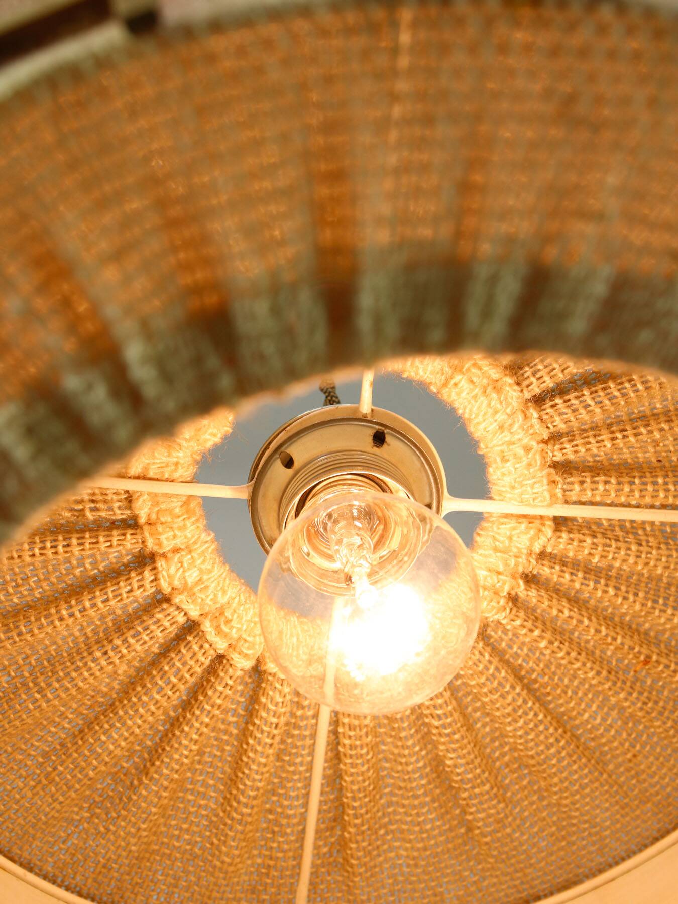 Mid-Century Danish Pendant Lamp in Teak, 1960s