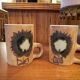 Mugs pottery La Colombe