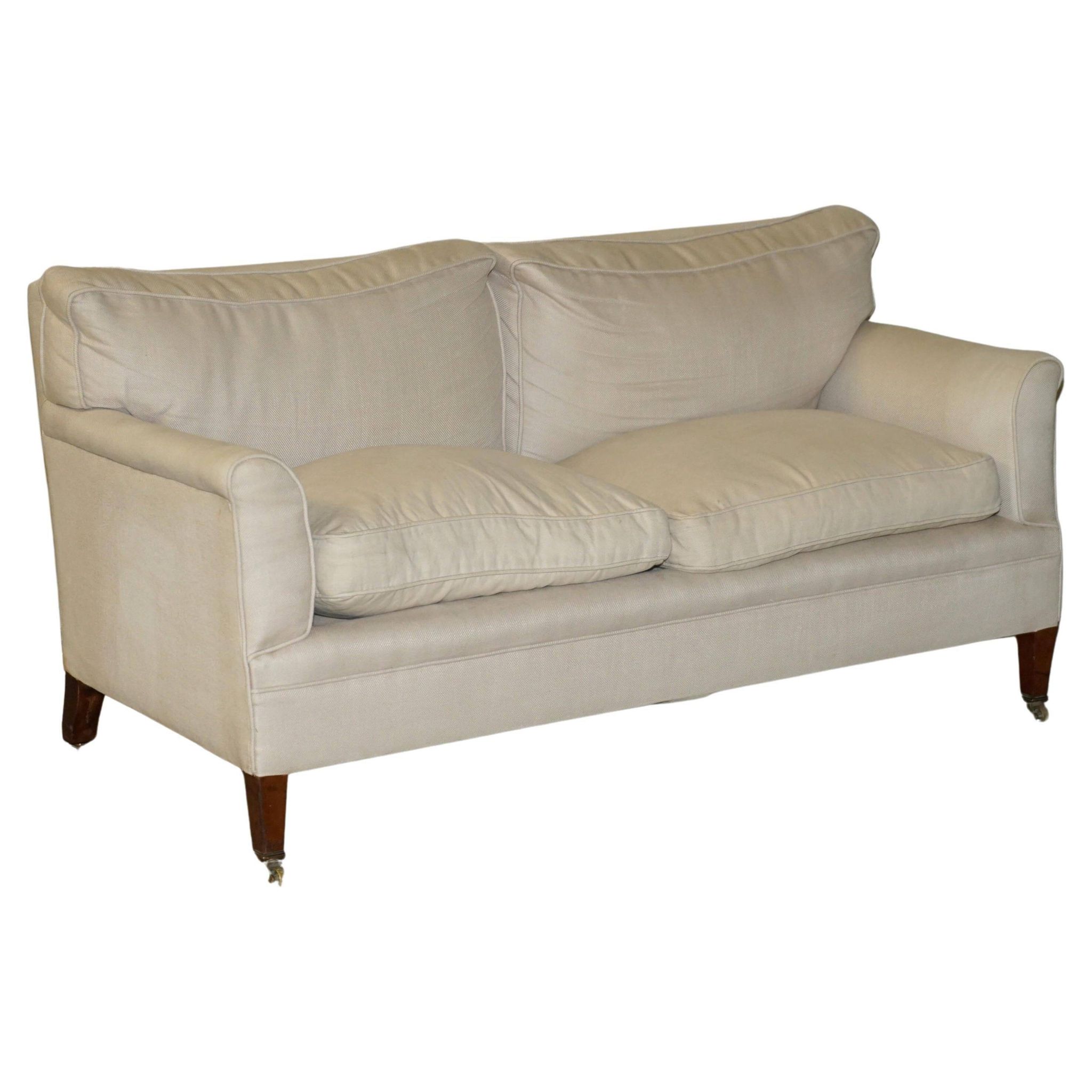 Victorian two-seater canapé 1880 Howard & Son