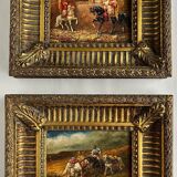 Pair of orientalist paintings