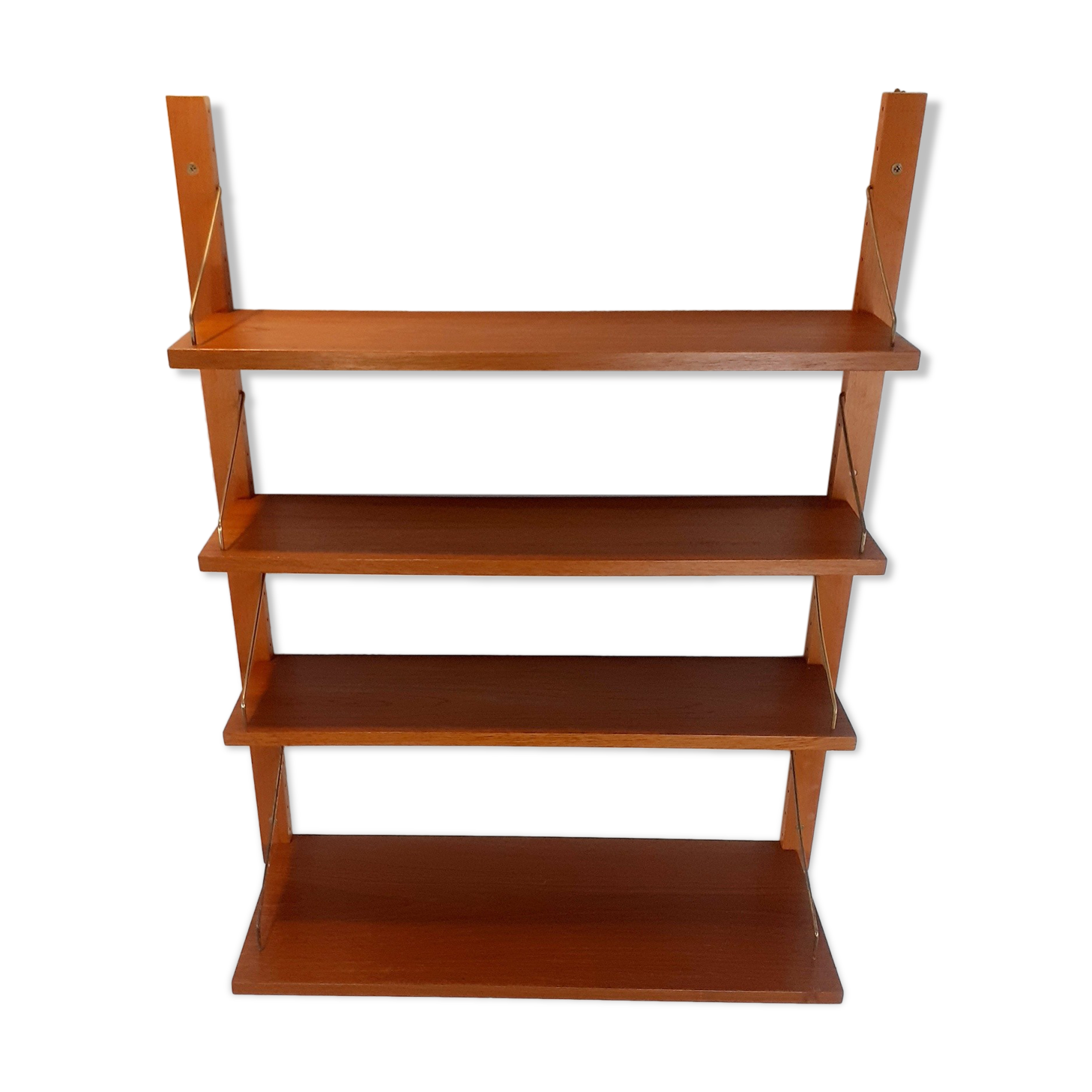 Norwegian teak shelf model Rival by Brødrene Jåtog Møbelfabrikk, 1960s