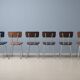 Set of 6 mid-century chrome dining chairs, Czechoslovakia, 1960s