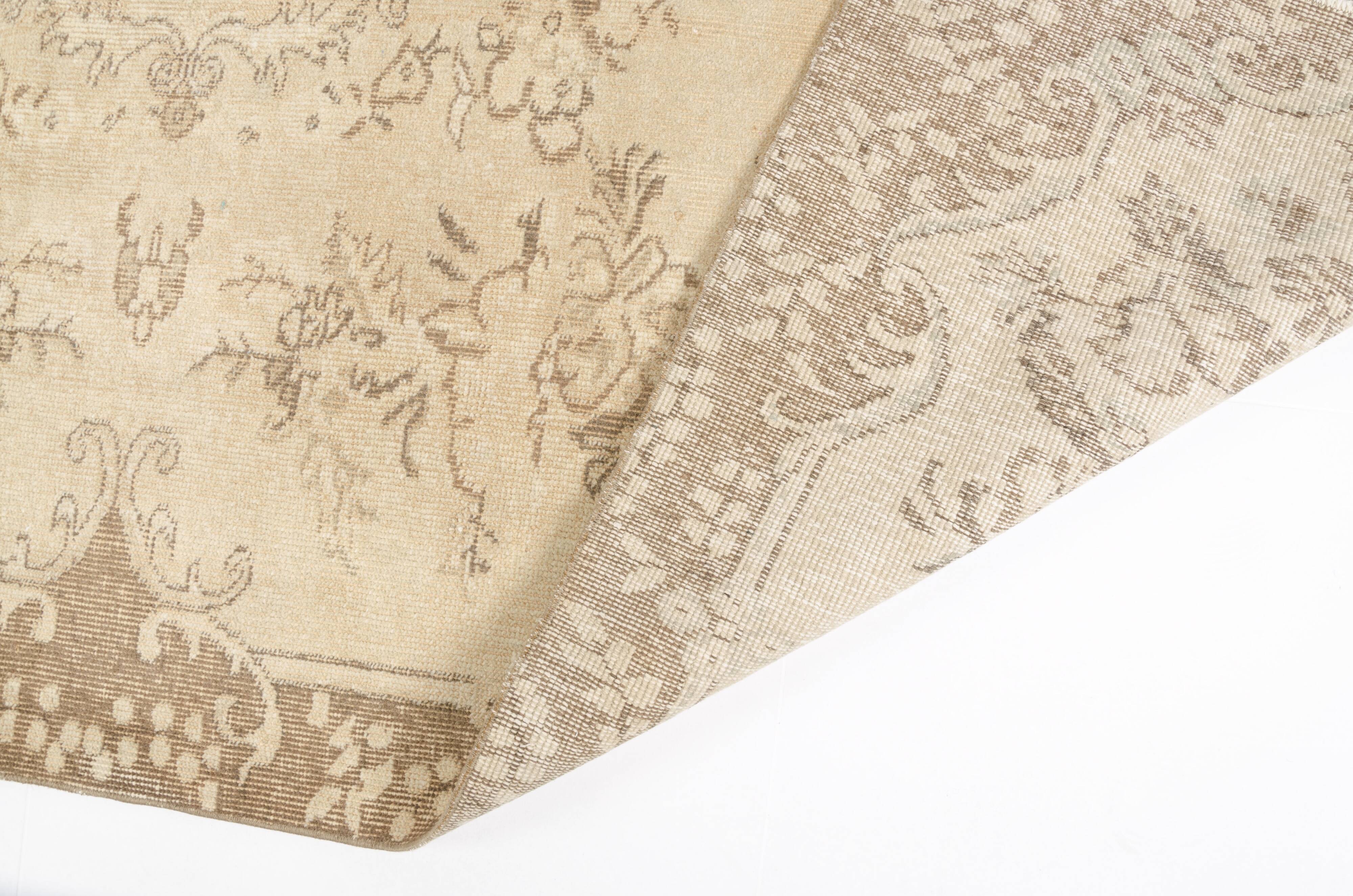 Bige Handknotted Floor Rug sku-2336