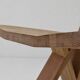 Model S45 Chlacc wood chair by Pierre Chapo, 1979