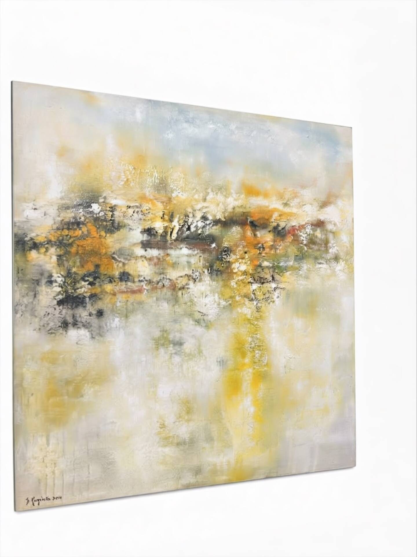 Contemporary Abstract Painting Canvas 100x100 cm