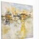 Contemporary Abstract Painting Canvas 100x100 cm