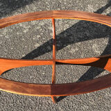 Astro oval coffee table - designer Victor Wilkins - edition g plan - 1960