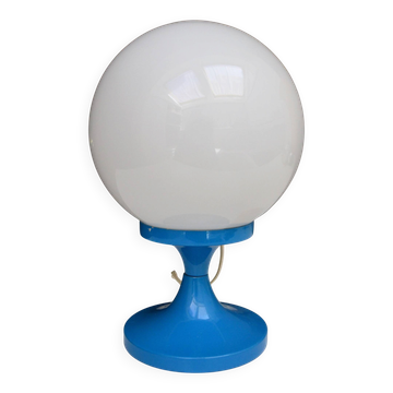 Delmas opaline ball lamp, 1970s