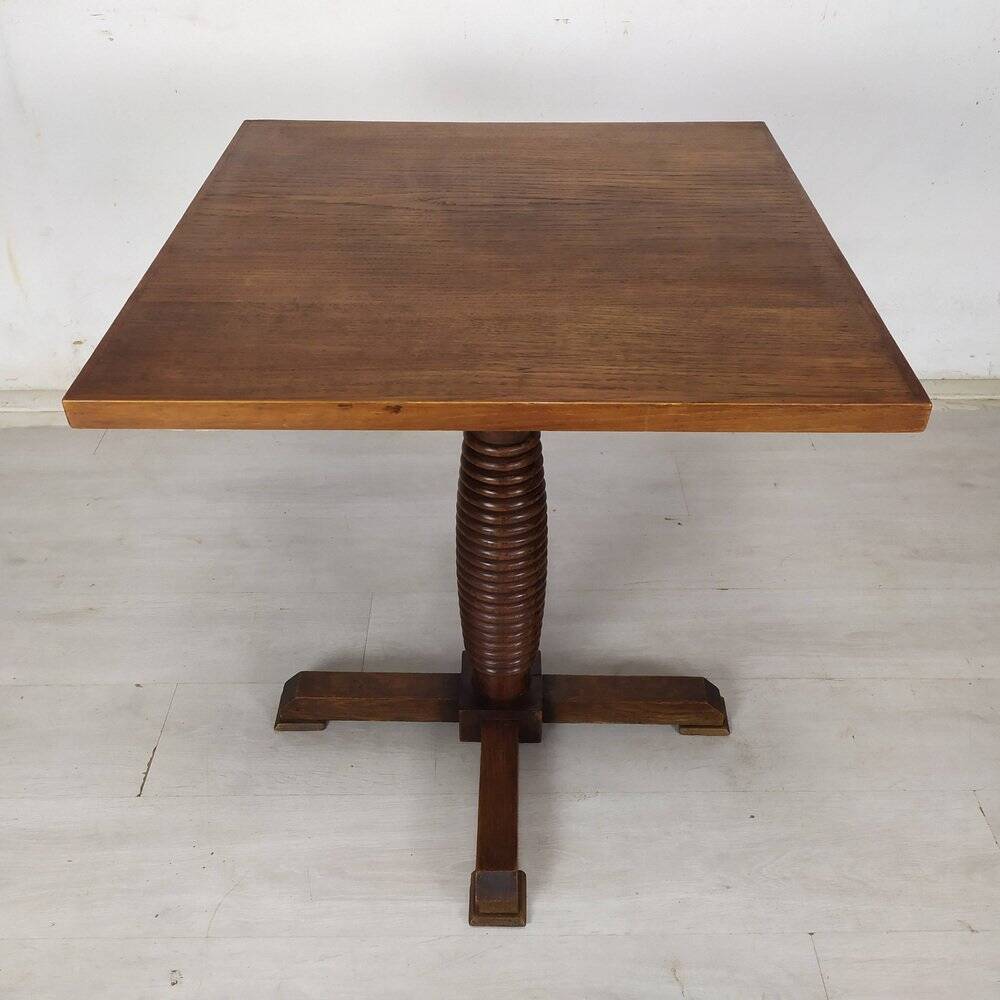 Brutalist bistro table