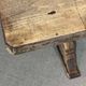 Table monastère en chêne brut XIXème
