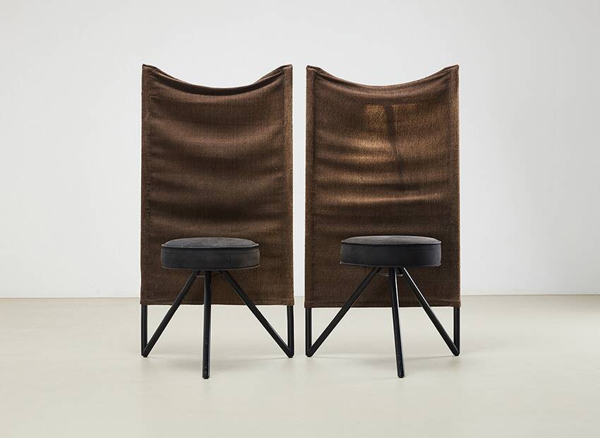Philippe Starck Pair of Miss Wirt Chairs for Disform 1983