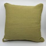 Almond green graphic cushion 40x40