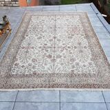 Beige Anatolian Floor Oushak Rug sku 2781