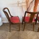 Chaises art déco gondole
