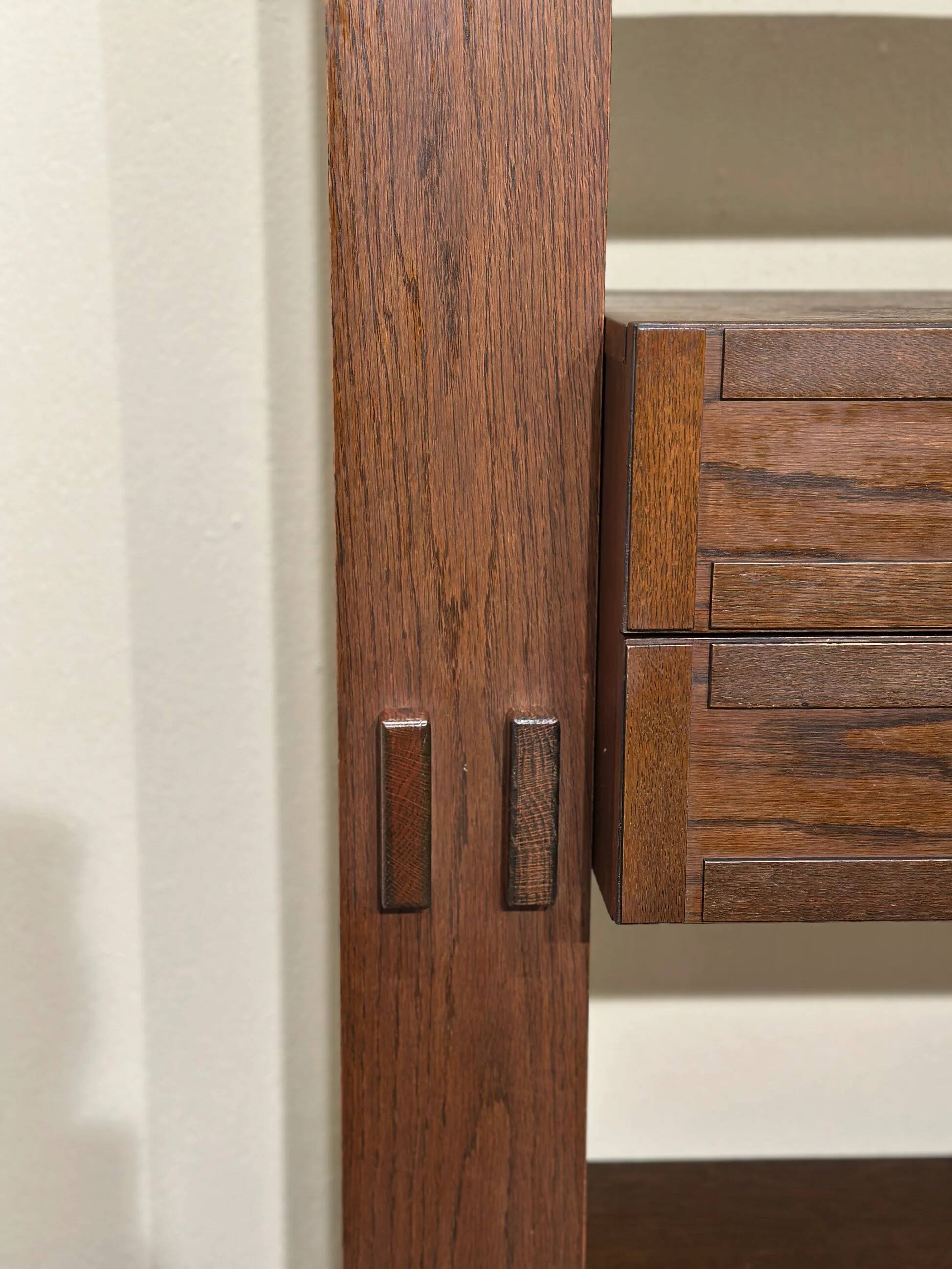 Brutalist architectural cabinet