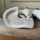 Pair of ceramic Staffordshire dogs late 19th century