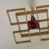 Amelio Pendant Lamp attributed to Angelo Brotto for Esperia, 1960s