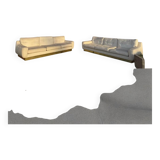 Pair of large sofas by Jacques Charpentier, 1970