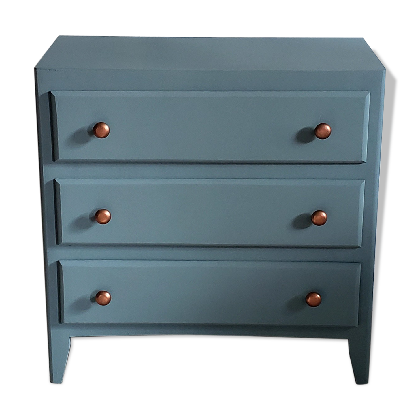 Commode bleue