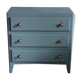 Commode bleue