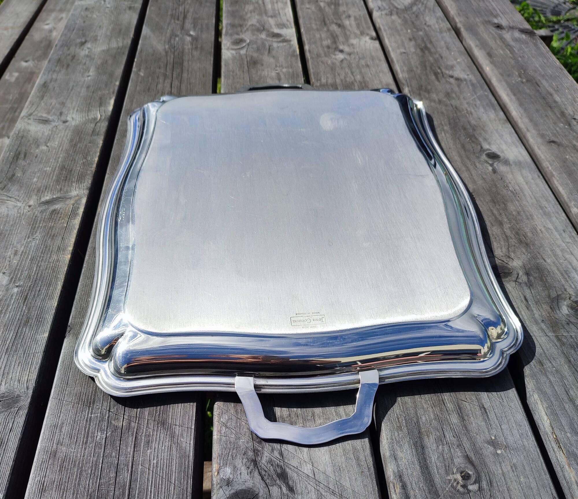 Large platter Jean Couzon - Stainless steel 18/10