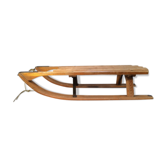 Former sled Ets Burin Haute-Savoie - L'Alpine Sport - France 50s/60s