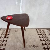 Table basse tripode vintage