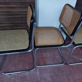 Set of 5 chairs Marcel Breuer B32