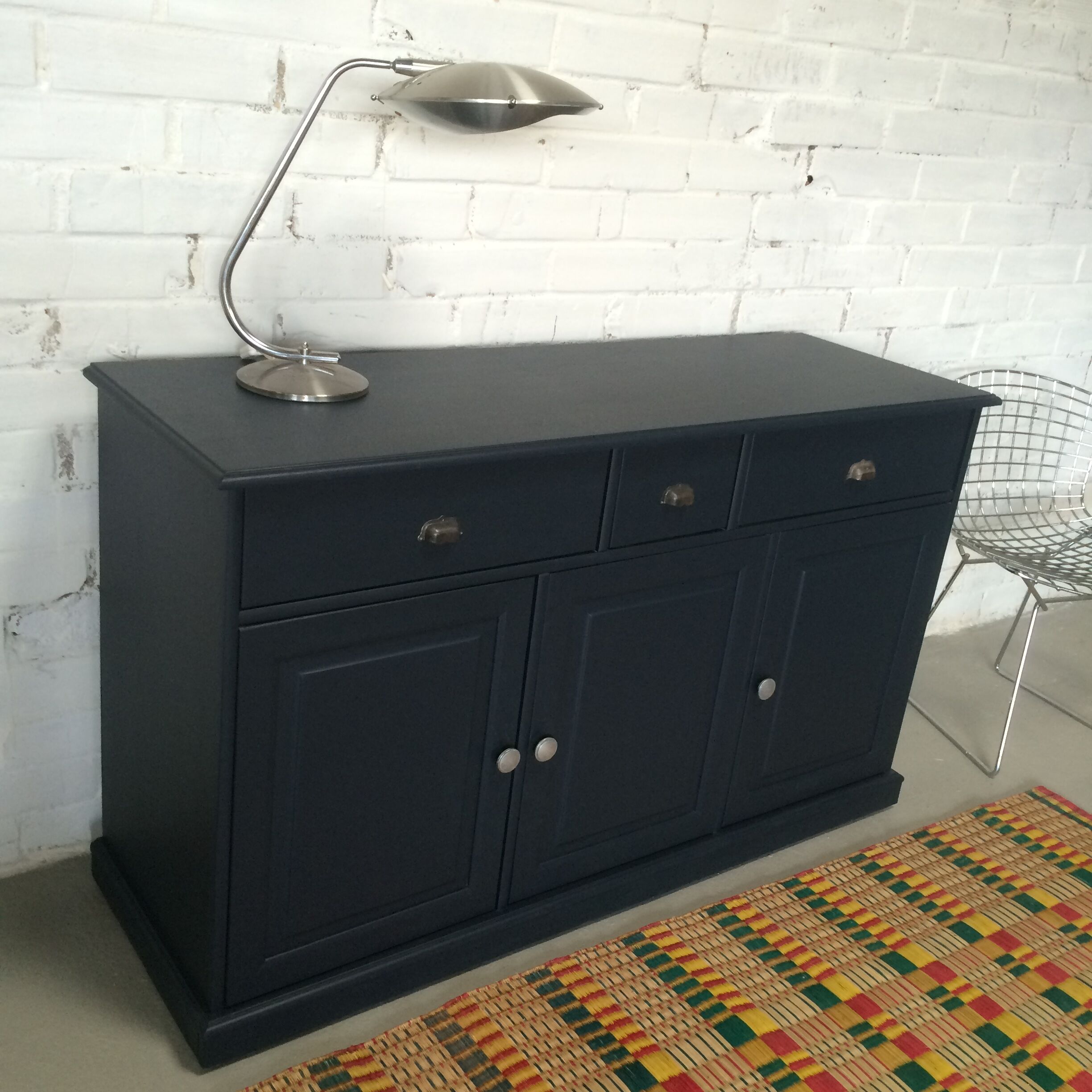 Dark blue row counter