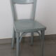Chaise bistrot Baumann n°19 gris bleu