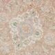 9x13 Blush Pink Vintage Persian Rug, Handmade Luxury Decor, 283x408 Cm