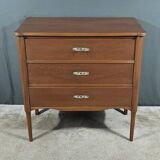 Small mahogany veneer chest of drawers, Art Deco – 1940