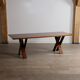 TL58 dining table in walnut by Marco Zanuso for Poggi, Italy 1960s