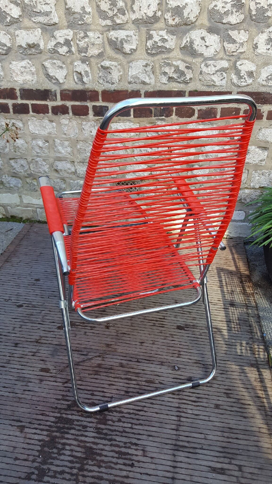 Chaise longue scoubidou