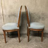 Pair of Louis XVI 19th century chairs