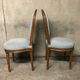 Paire de chaises Louis XVI 19eme