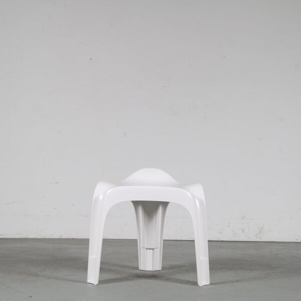 Tabouret blanc « Casalino » des années 2000 par Alexander Begge pour Casala, Allemagne