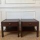 Tables de chevet en orme esprit Maison Regain