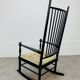Rocking chair art and craft vintage