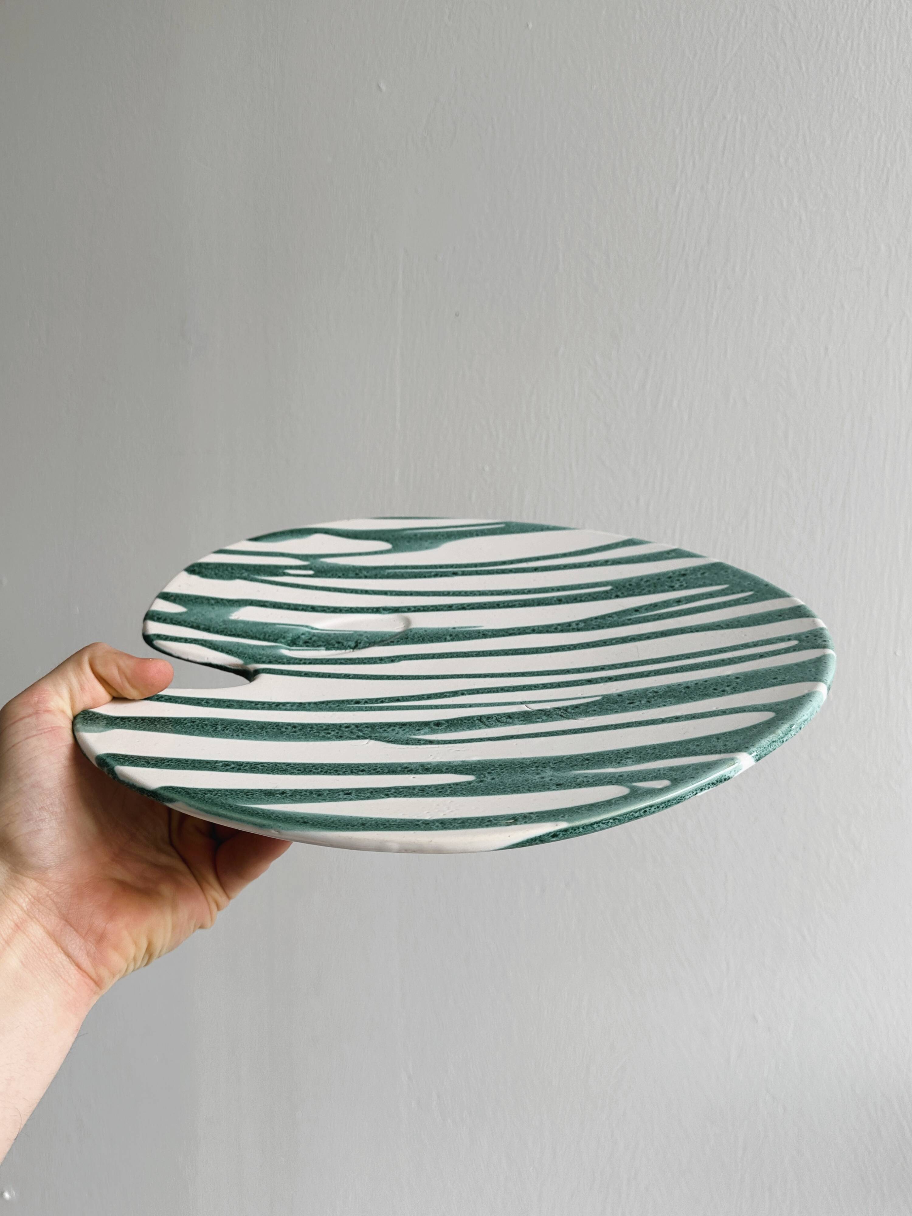 Ceramic cheese or charcuterie board