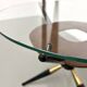 Table basse moderniste italienne, années 50