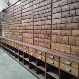 XXL Industrial Vintage Apothecary Cabinet | Hardware Store Drawer Unit