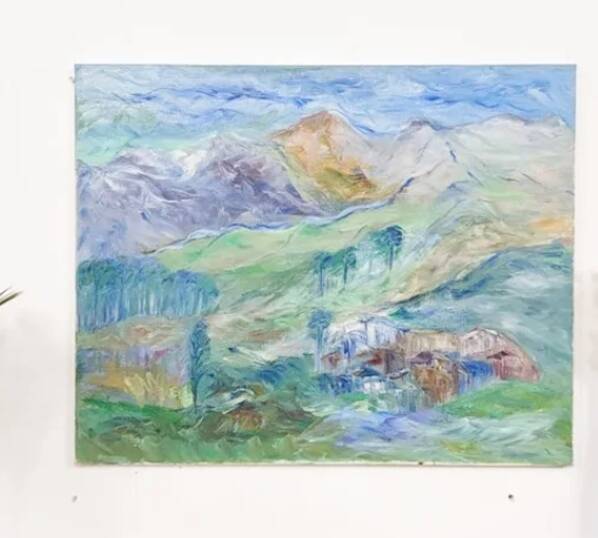 Vintage Majorca painting