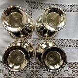 Pair of Christofle candle holders