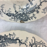 4 Assiettes creuses Terre de fer Longchamp