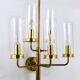 Hans-Agne Jakobsson Sonata Wall Light with 5 Arms, Mid-Century Style, Markaryd, 1960