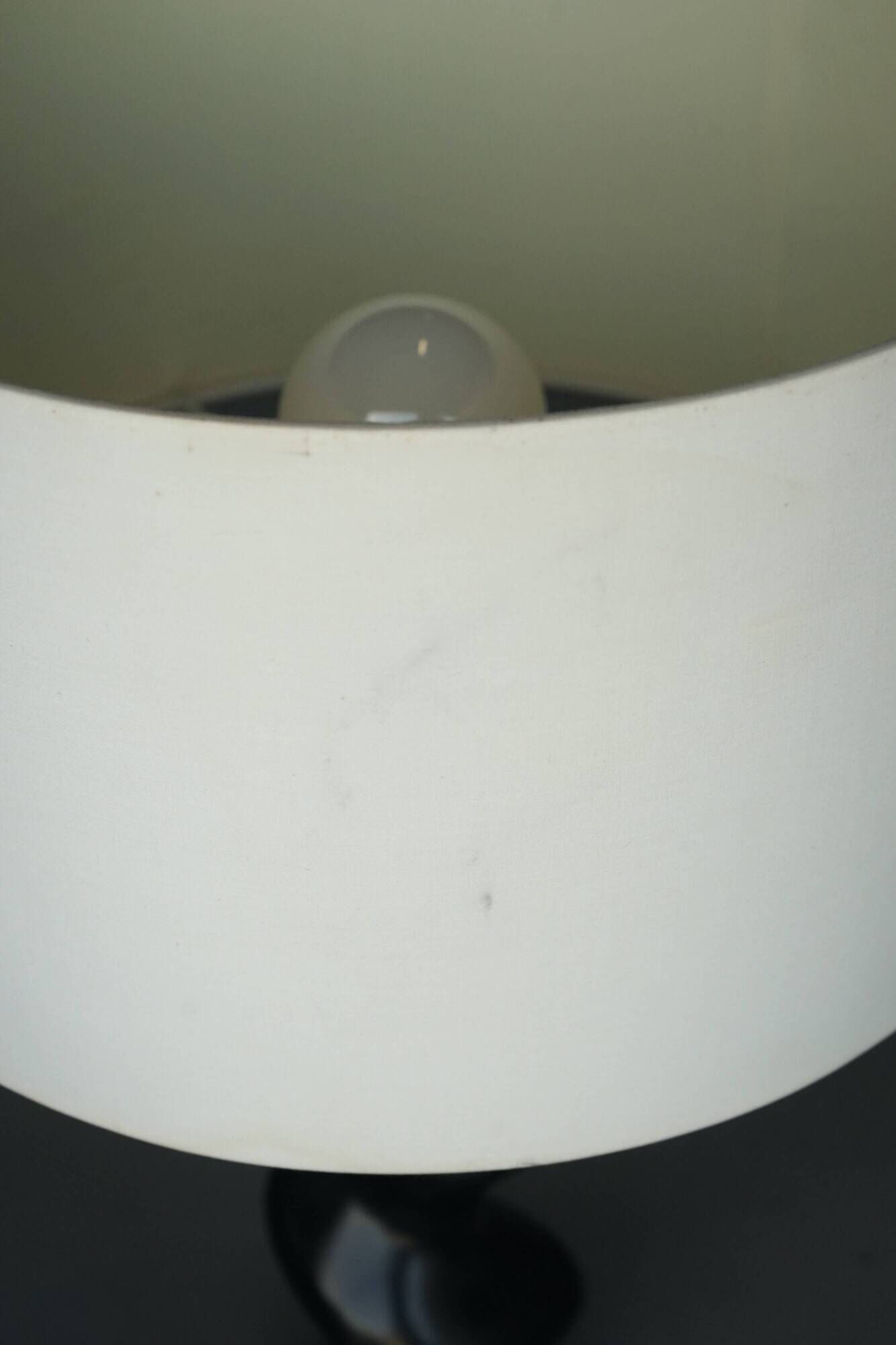 Temde model 42 Sculptural wooden Table Lamp. 1970s
