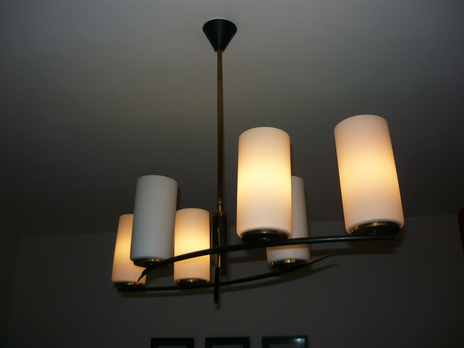 Lustre Arlus des années 50 6 feux
